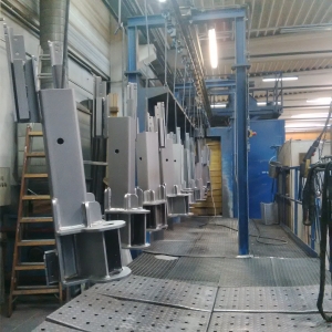 grenaillage des pièces